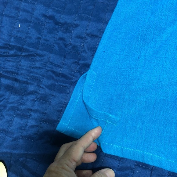 Mara’s Designs vibrant blue tank top- 19” pit to pit- excellent shape - Picture 2 of 8